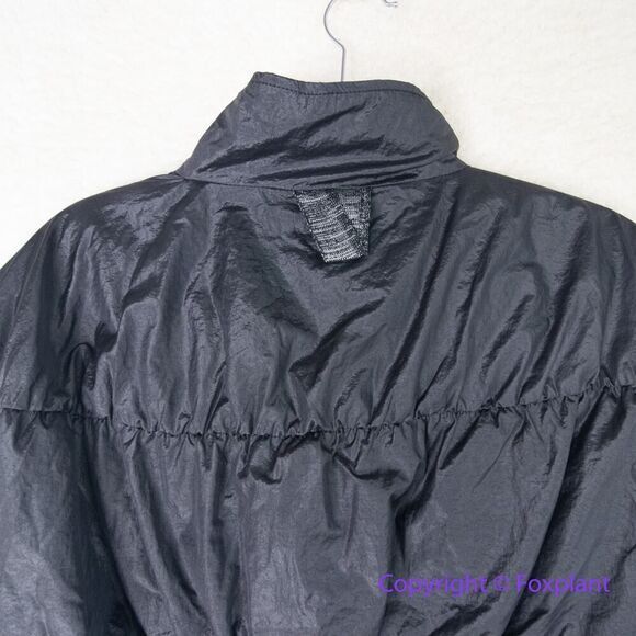 New! Free People‎ Movement Black Glitz Blitz Bomber Jacket, size S - Picture 14 of 16